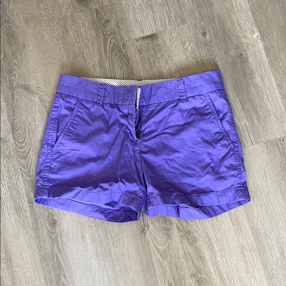 Light purple J Crew shorts